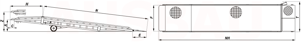 AUSBAU - Mobilā rampa
